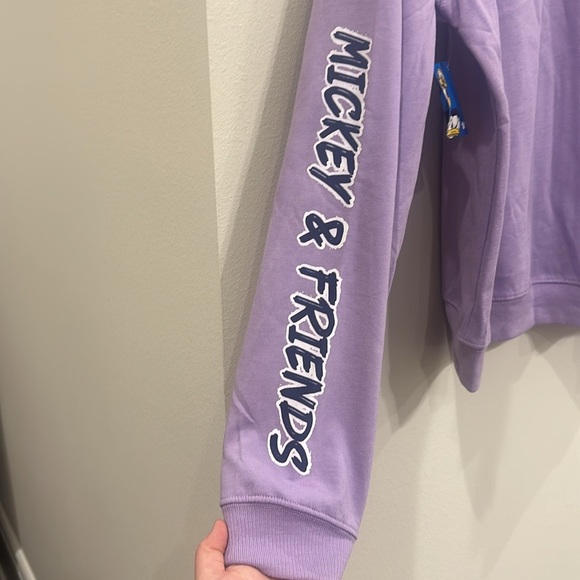 NWT Disney Mickey & Friends purple hoodie- xs to xl - Picture 5 of 7